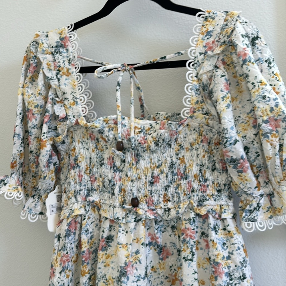 Altar’d State floral embroidered dress S - Picture 4 of 10